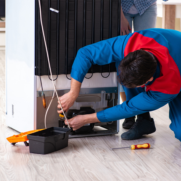 how much do you charge for refrigerator repair services in Huntington IN